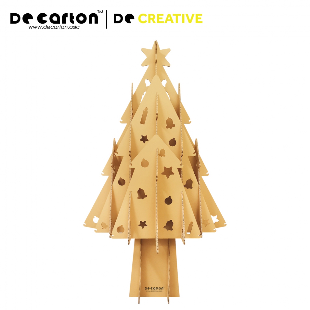 5.5ft Cardboard Christmas Tree