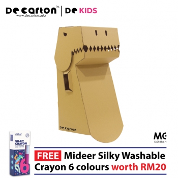 Cardboard Wearable Dinosaur Costume For Kids