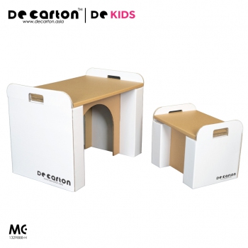 Cardboard Table & Chair Set For Kids